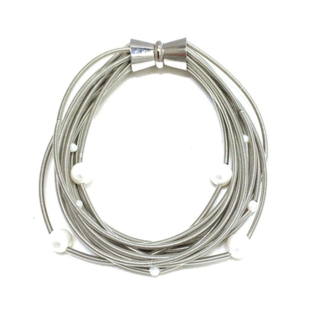 Silver Spring Ring Bracelet