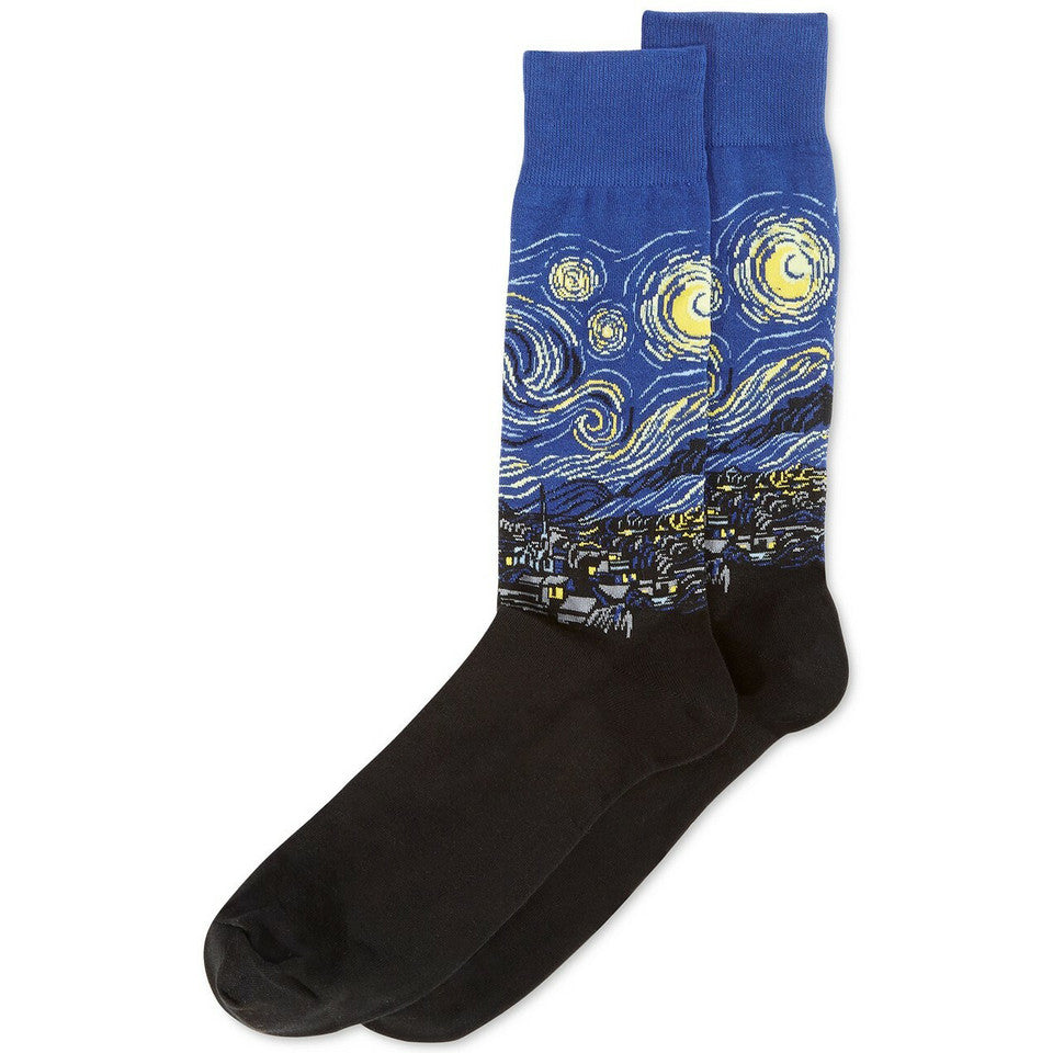 Men's Van Gogh Starry Night Sock
