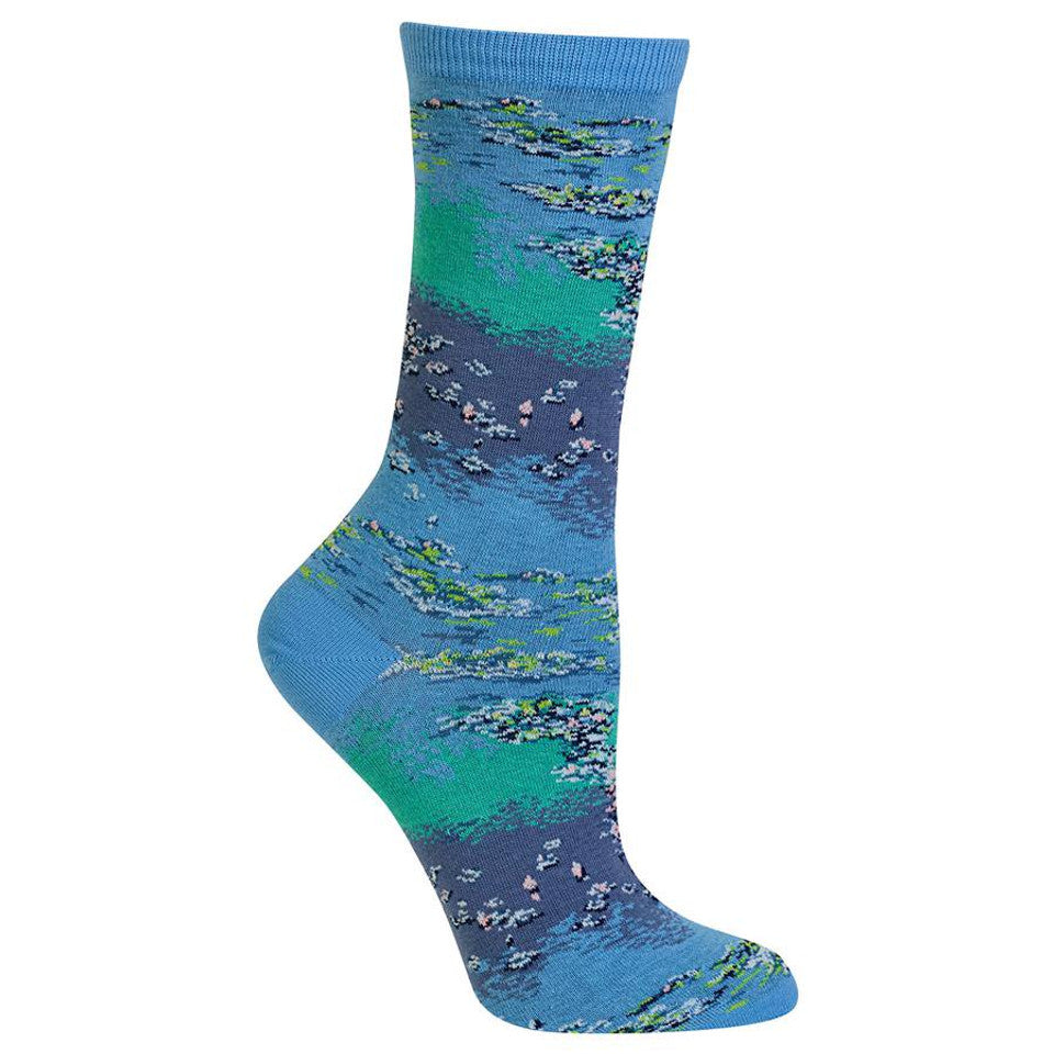 Women's Monet Waterlilies Socks