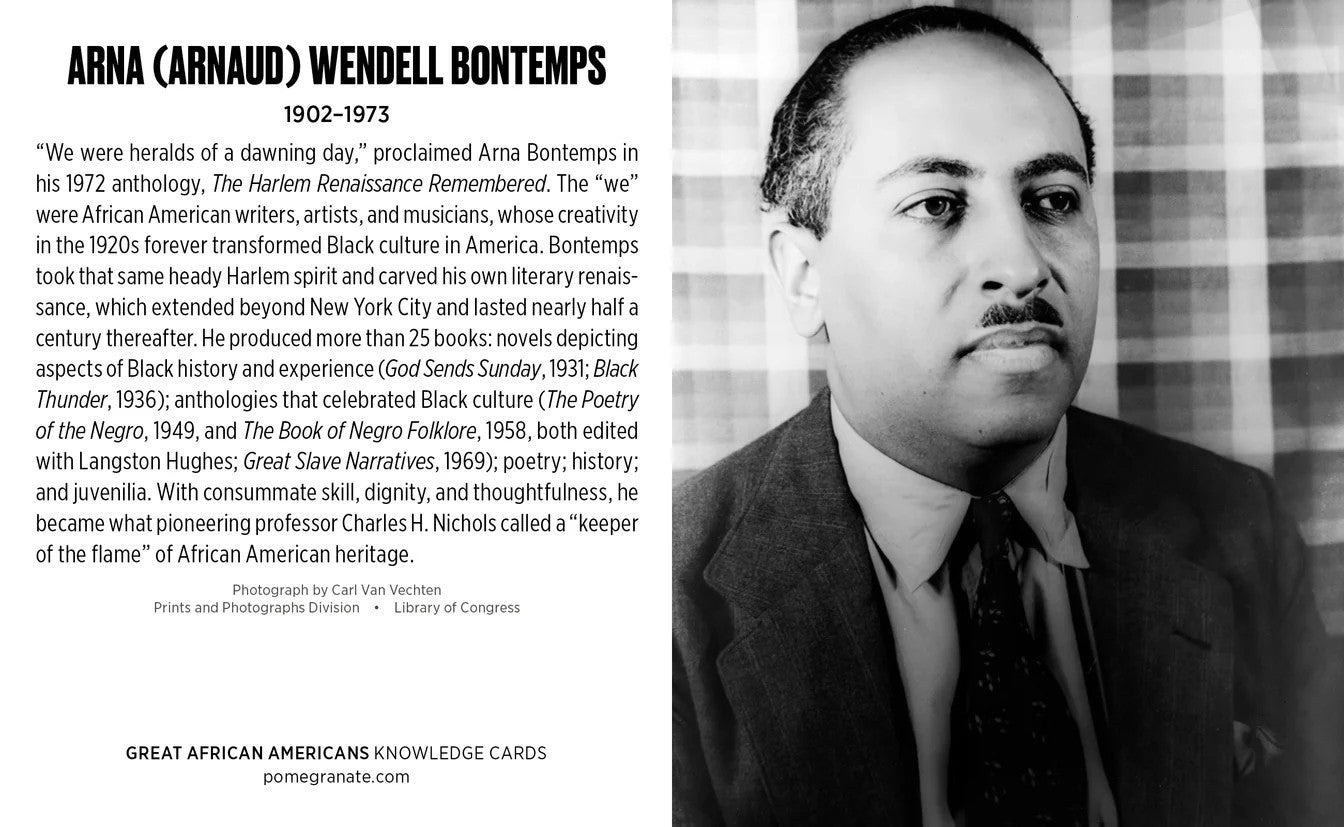 Great African Americans Knowledge Cards