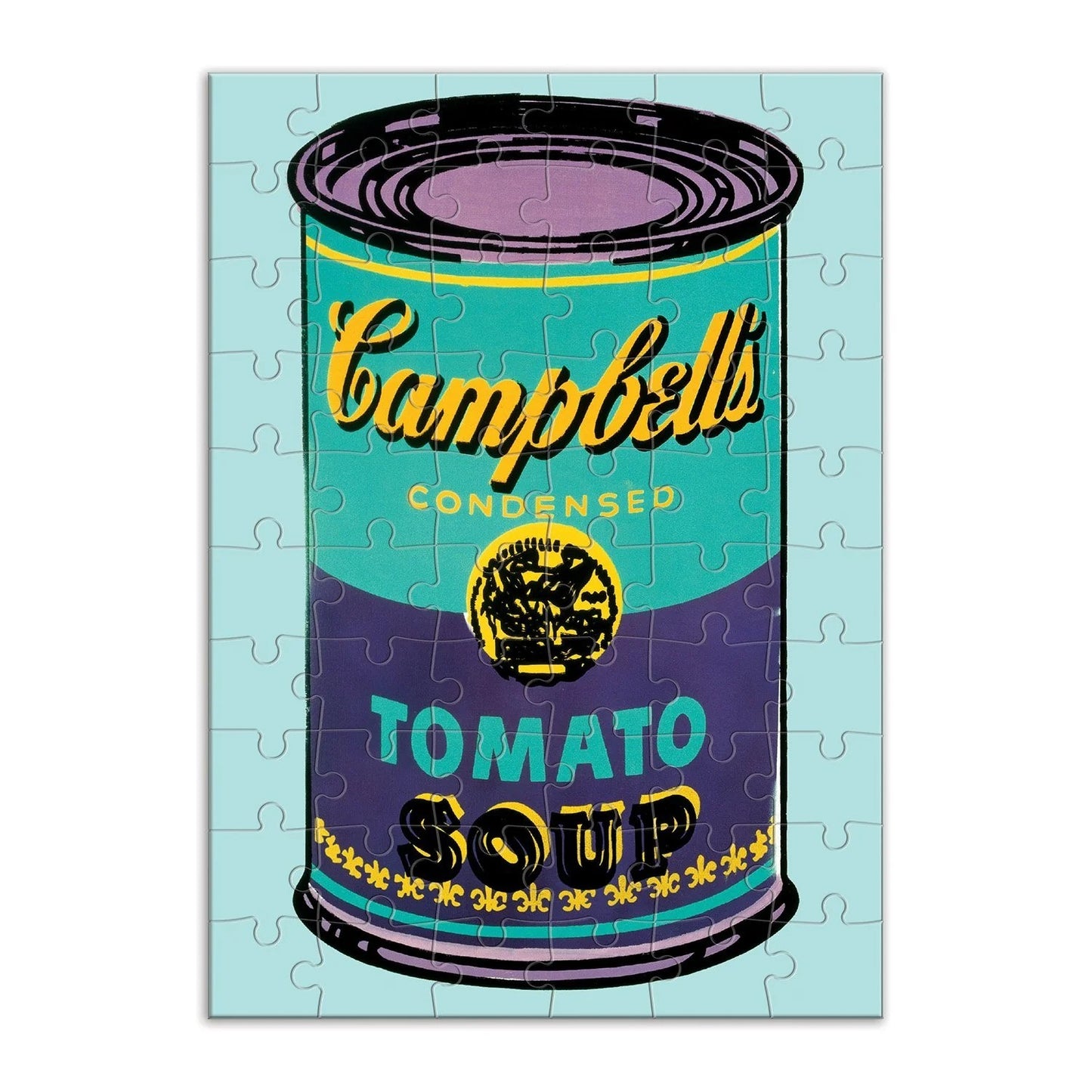 Andy Warhol Soup Can Greeting Card Puzzle