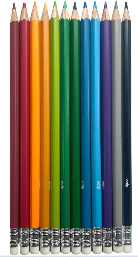 Un-Mistake-Ables! Erasable Color Pencils Set of 12