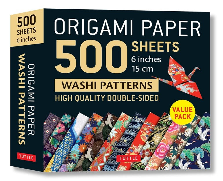 500 Origami Sheets