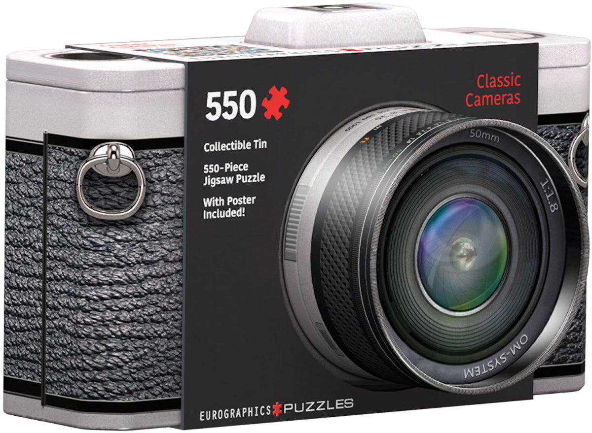 Classic Camera Tin Puzzle