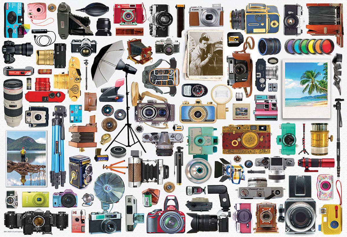 Classic Camera Tin Puzzle