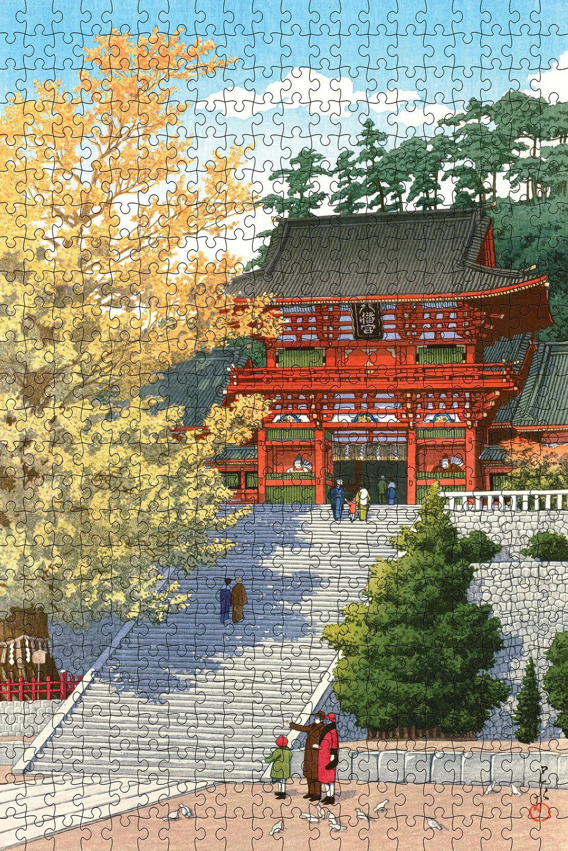 Hasui, Tsurugaoka Hachiman Shrine 500 Pc. Puzzle