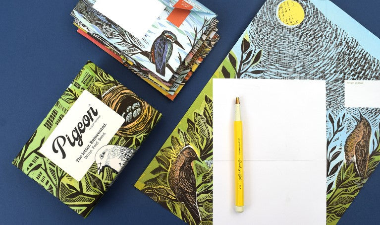 Wonderfully Wild Pigeon Notecards