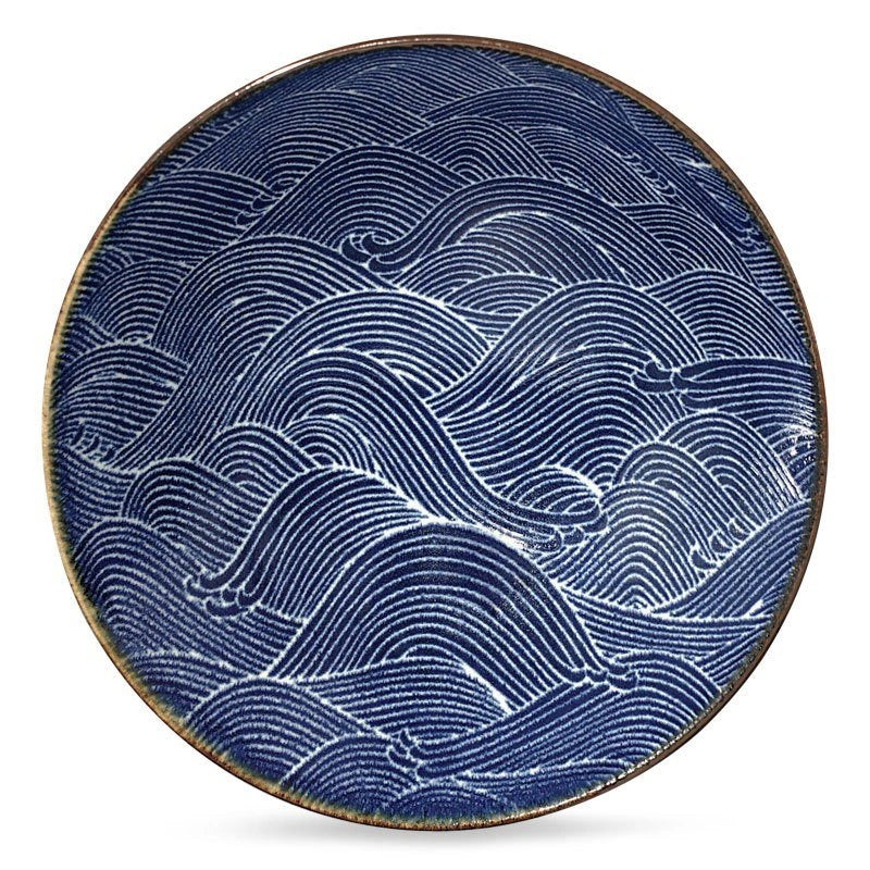Aranami Wave Serving Bowl