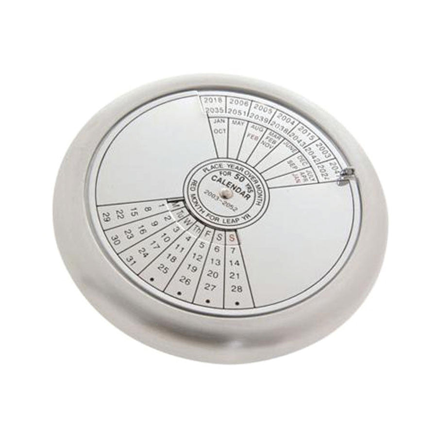 50 Year Calendar Paperweight