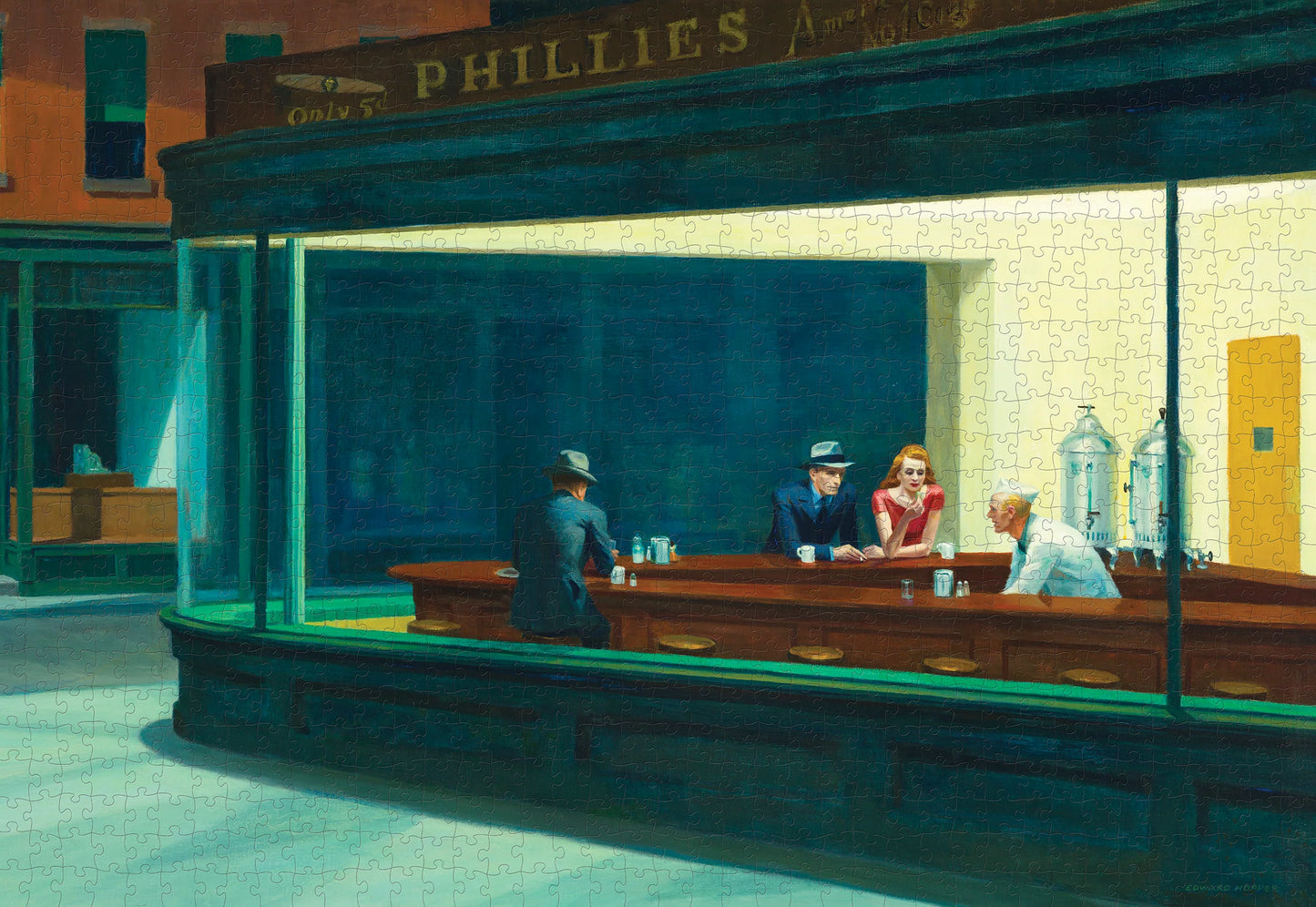 Hopper, Nighthawks 1000 Pc. Puzzle