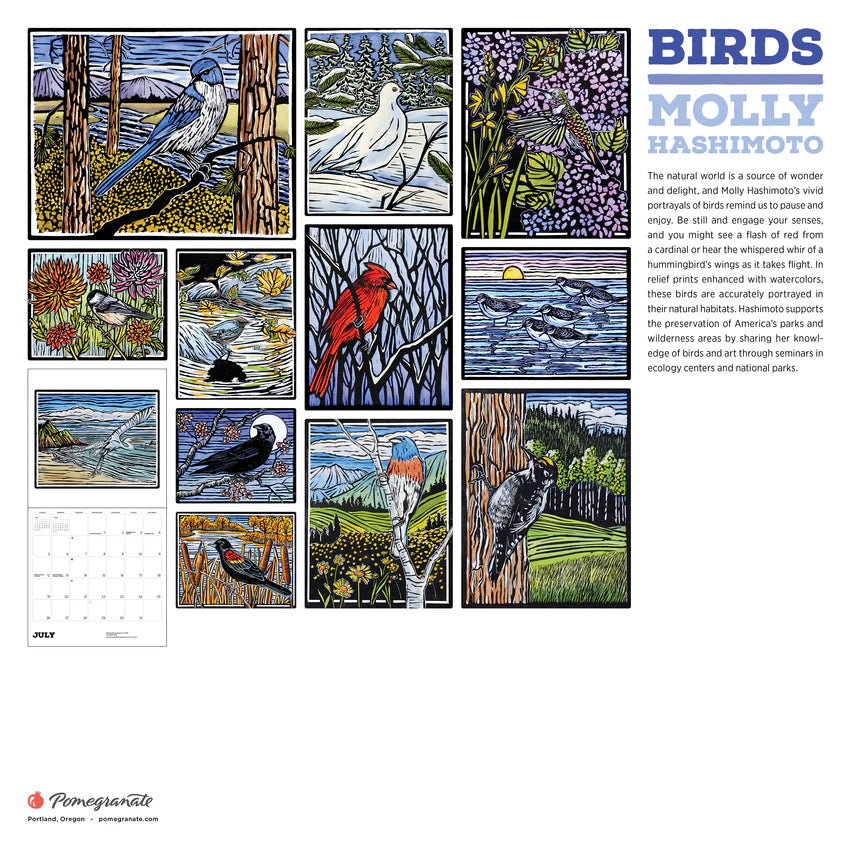 Molly Hashimoto 2026 Wall Calendar