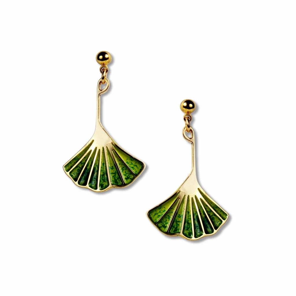 Gingko Leaf Earrings