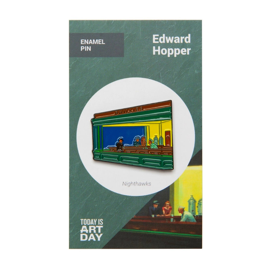 Edward Hopper, Nighthawkes Enamel Pin