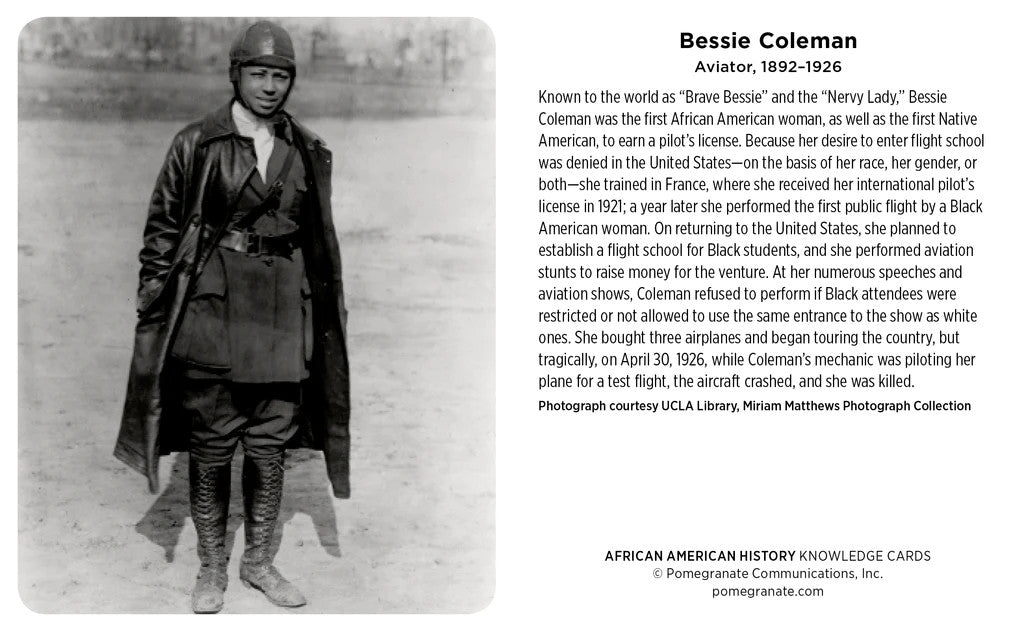 African American History Knowledge Cards
