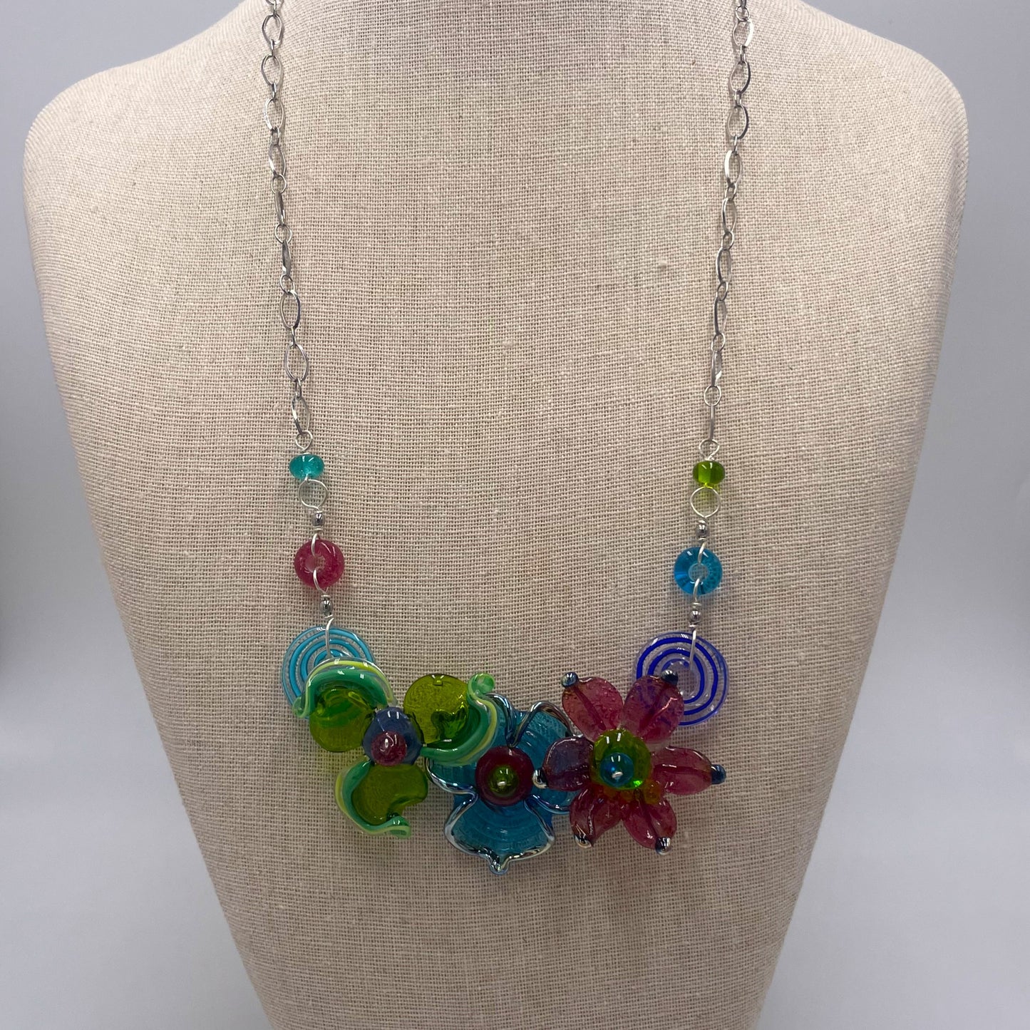 Small Secret Garden Necklace by Lisa Inglert