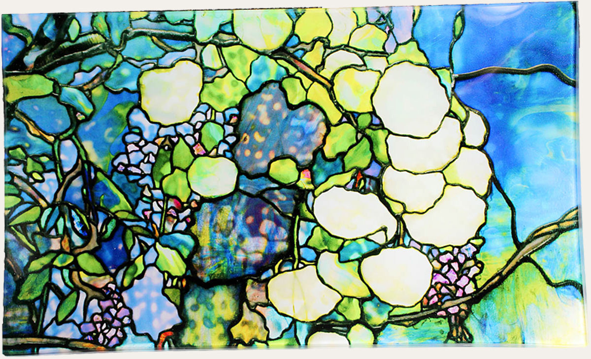 Tiffany, Snowball Glass Cutting Board