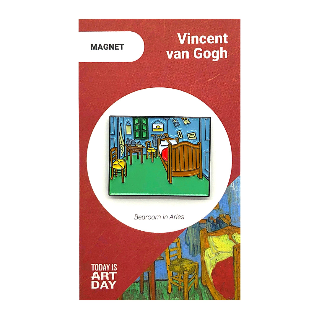 Van Gogh, Bedroom at Arles Enamel Magnet
