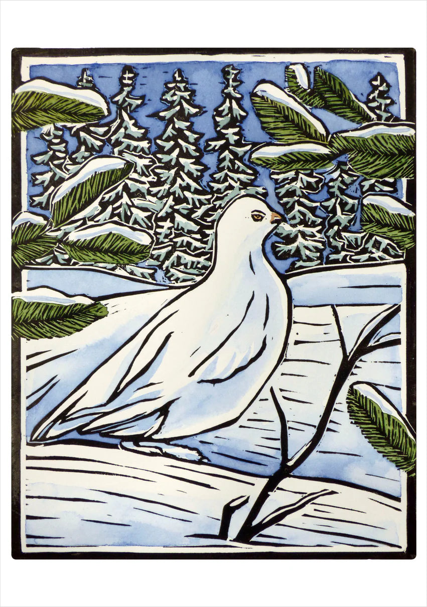 Hashimoto, Winter Birds Boxed Holiday Cards