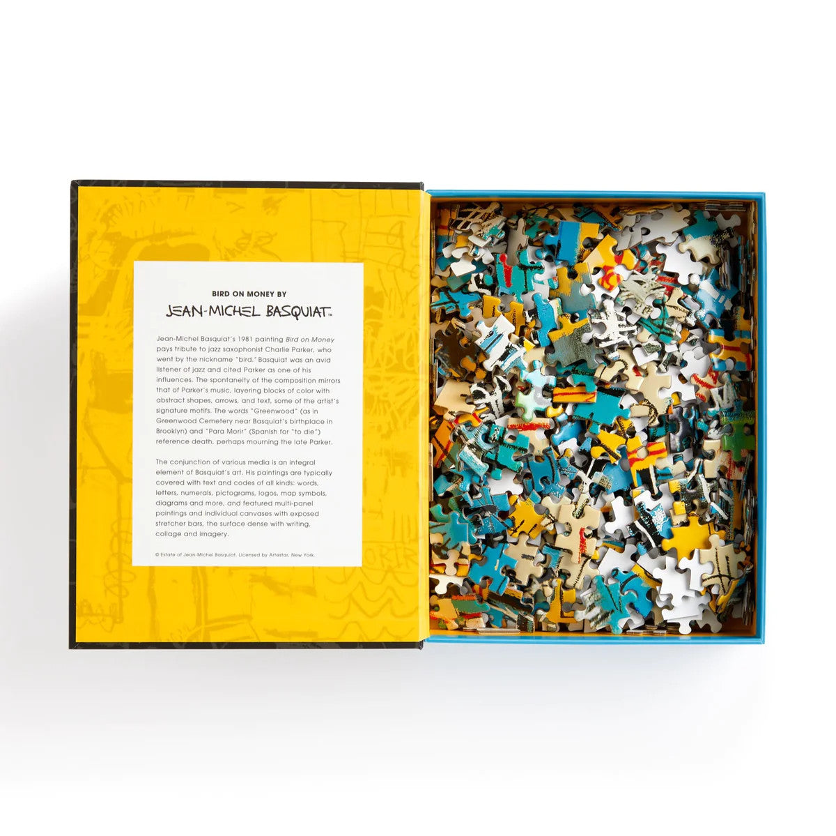 Basquiat Bird on Money 500pc. Puzzle
