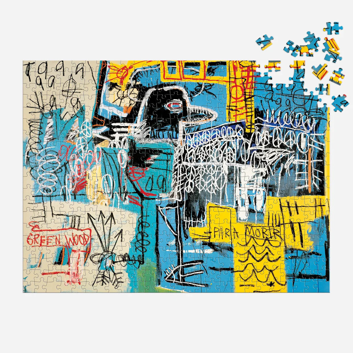 Basquiat Bird on Money 500pc. Puzzle