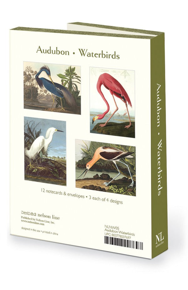 Audubon Water Birds Notecard Set