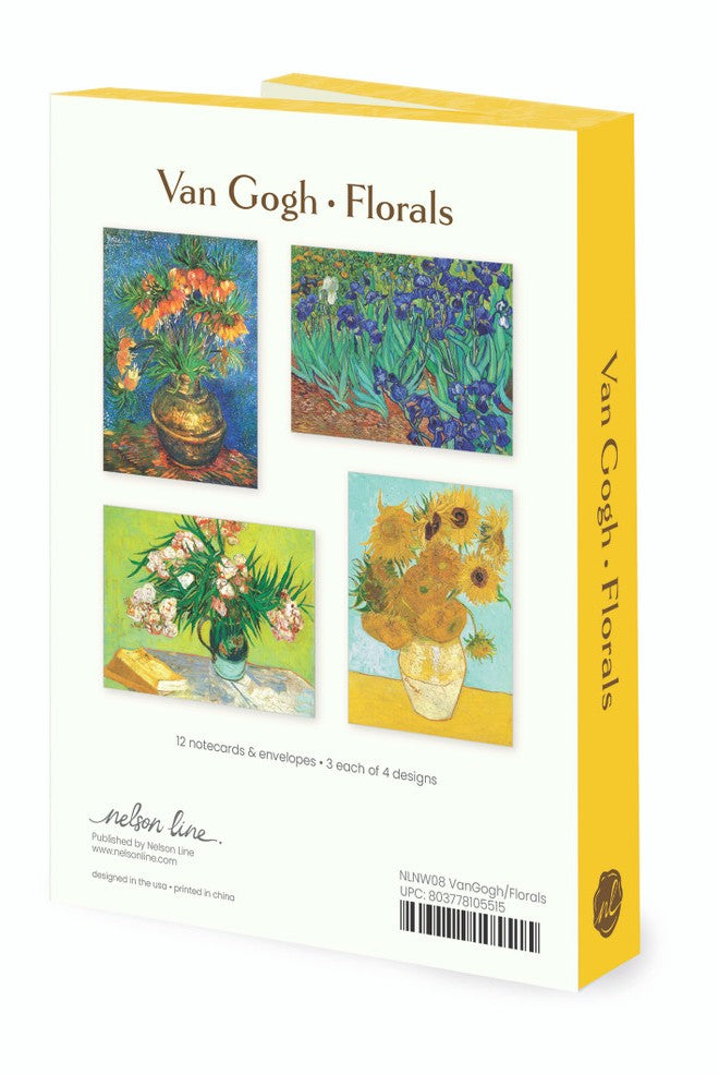 Van Gogh Florals Notecards