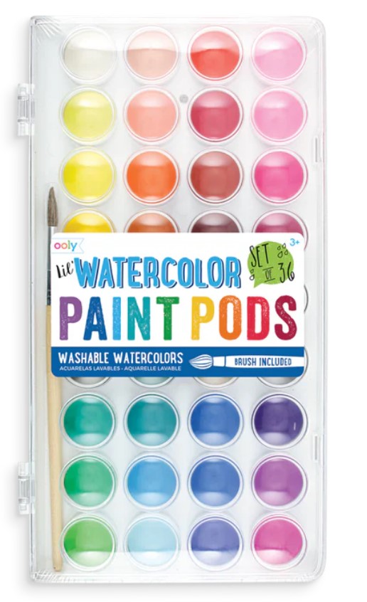 Lil' Watercolor Paint Pods