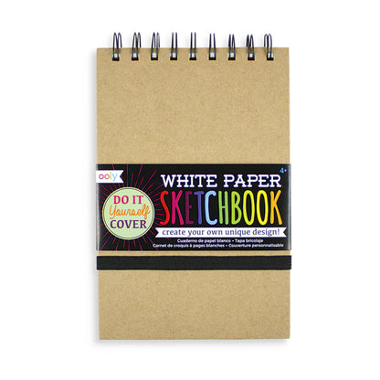 Large White DIY Cover Sketchbook
