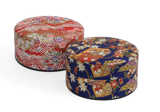 Washi Paper Tea Canisters