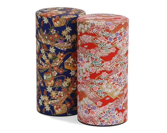 Washi Tall Tea Cannister
