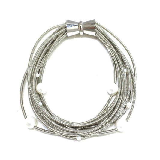 Silver Spring Ring Bracelet