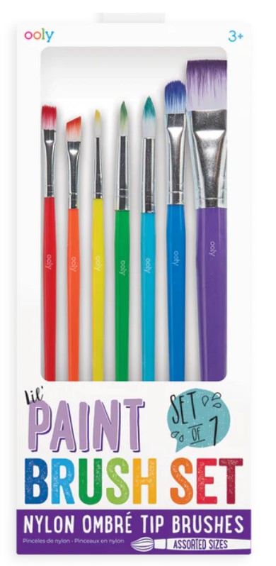 Lil' Paint Brush Set of 7