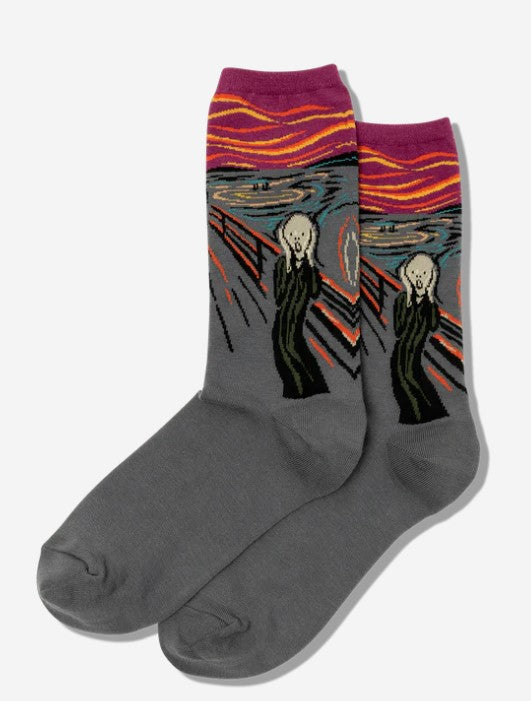 Women's Munch Cranberry Scream Socks