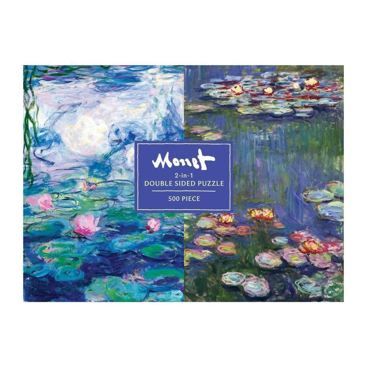 Monet Double Sided Puzzle
