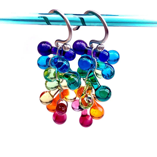 Rainbow Rossetti Playa Earrings
