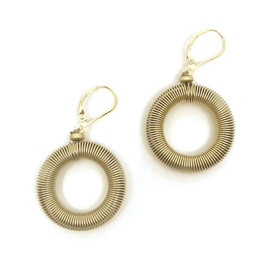 Gold Loop Earrings