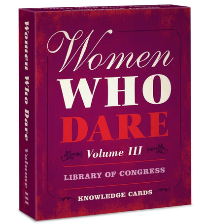 Women Who Dare Vol. III Knowledge Cards
