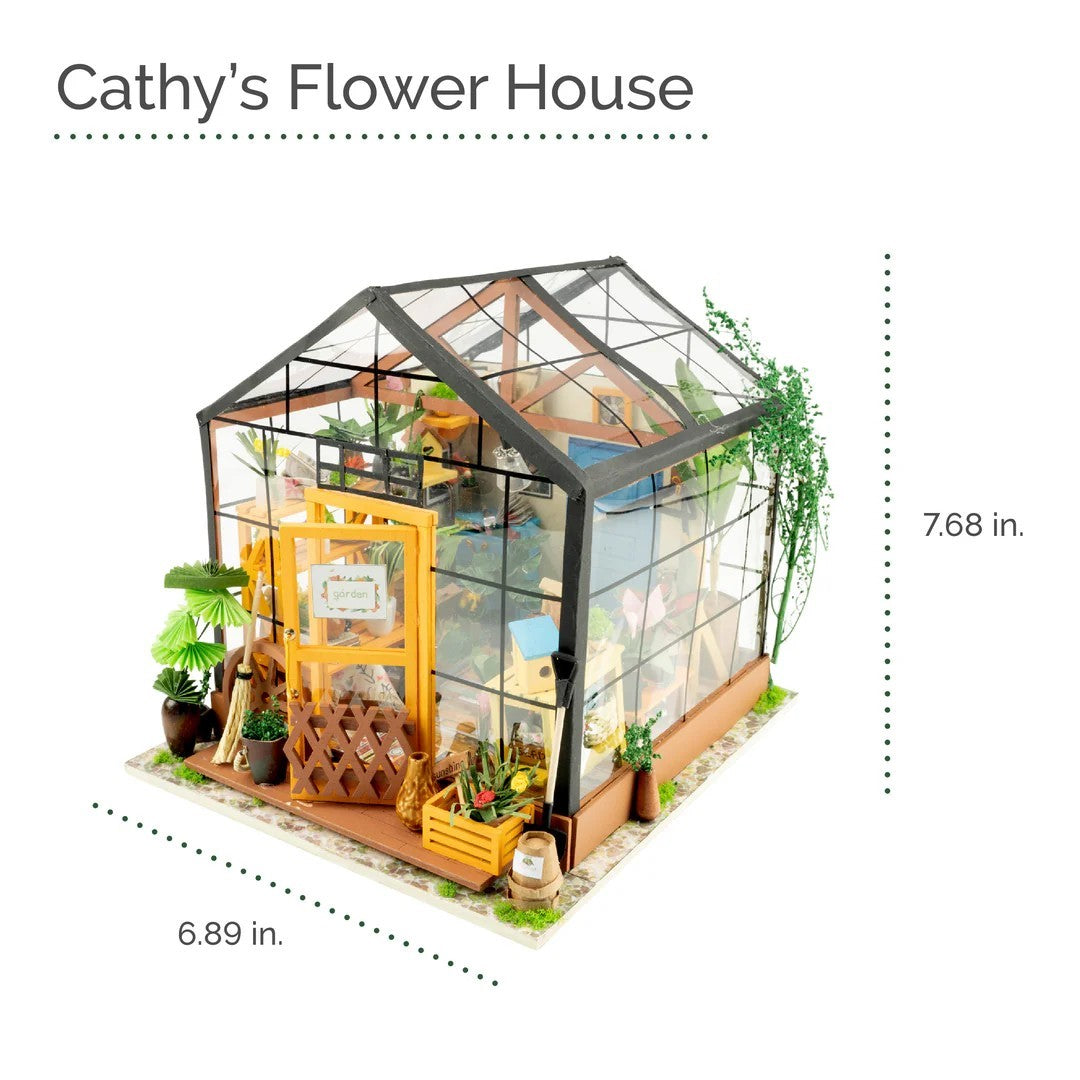 Cathy's Flower House DIY Miniature House