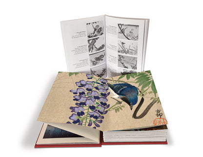 Kingfisher with Lotus Flower