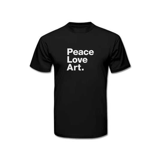 Peace Love Art T-Shirt