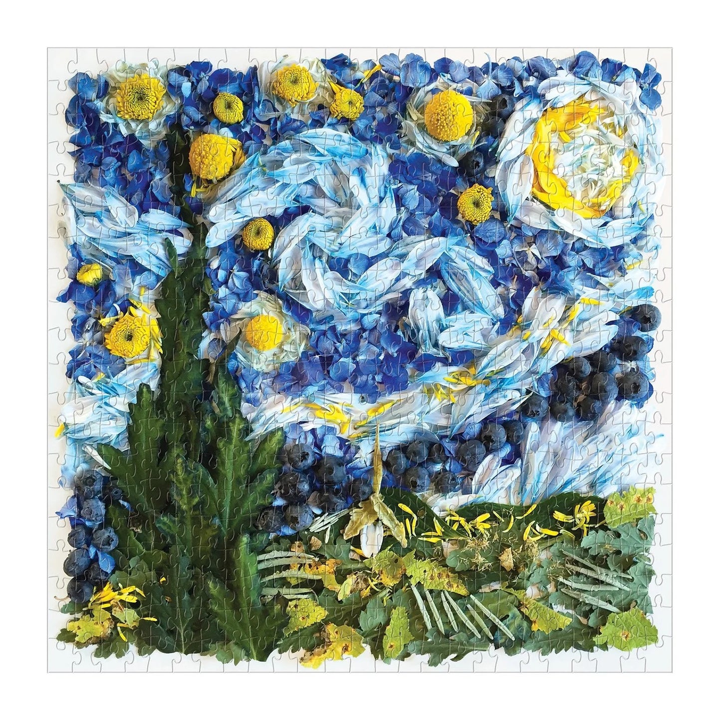 Starry Nights Petals 500 Piece Puzzle