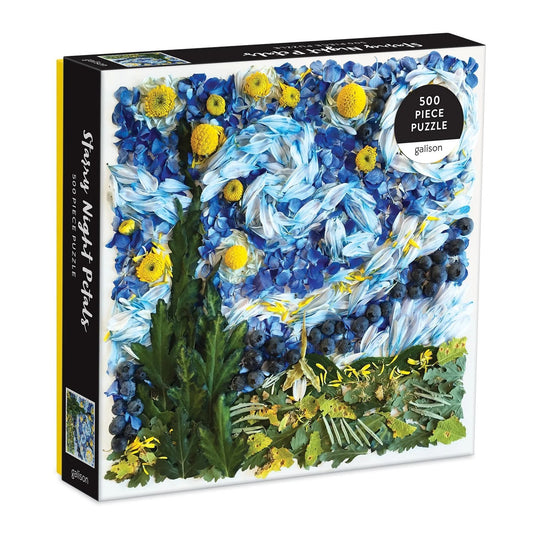 Starry Nights Petals 500 Piece Puzzle
