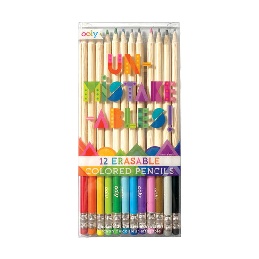 Un-Mistake-Ables! Erasable Color Pencils Set of 12