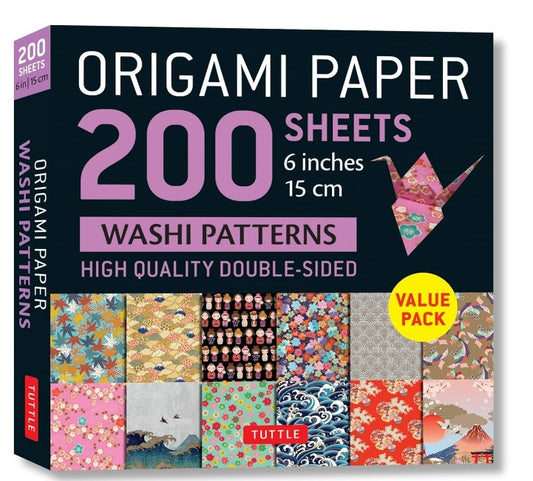 200 Origami Sheets