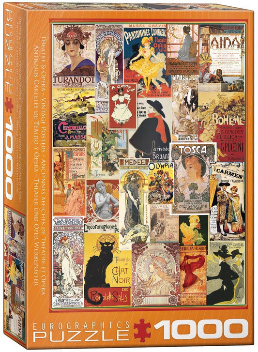 Theater & Opera Vintage Posters 1000 Pc. Puzzle