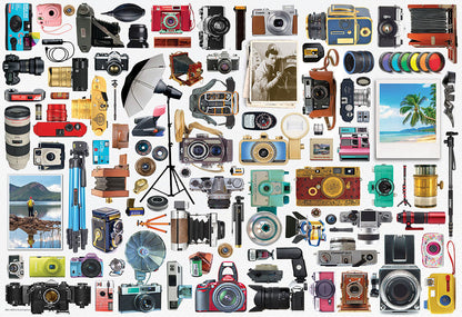 Classic Camera Tin Puzzle