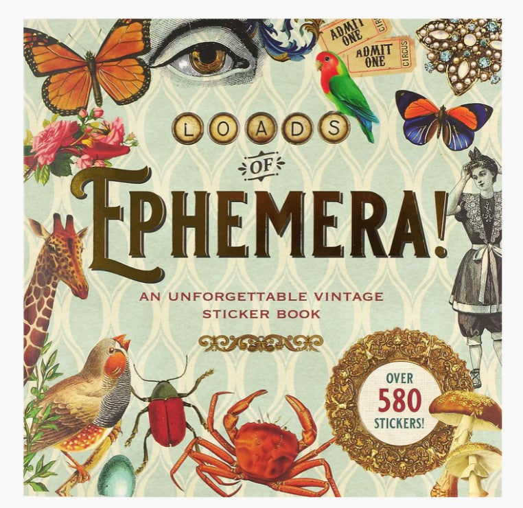 Loads of Ephemera Sticker Book