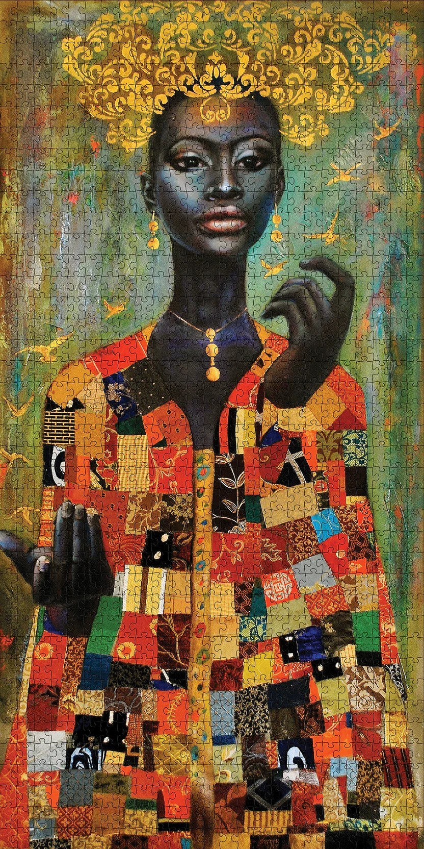 Madden, Her Coat of Many Colors 1000 Pc. Puzzle