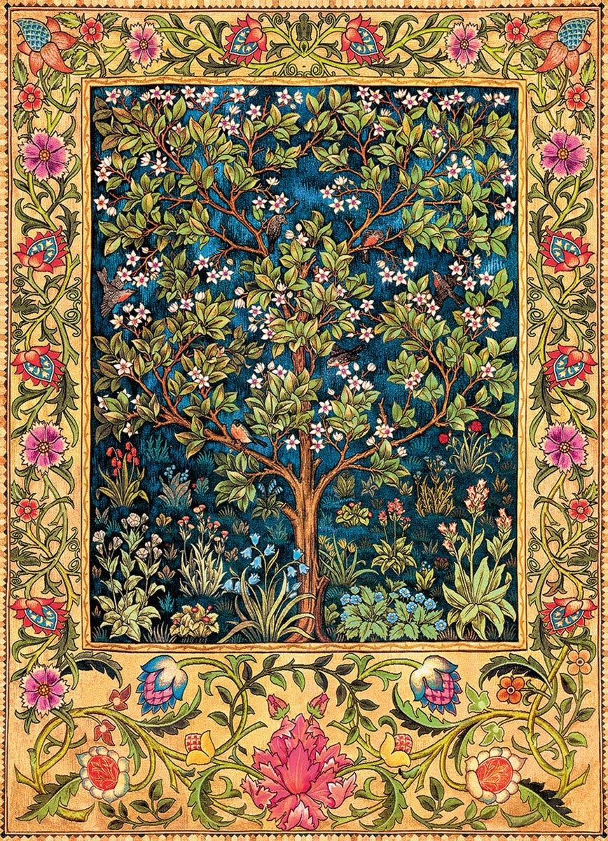 Morris, Tree of Life Tapestry 1000 Pc. Puzzle