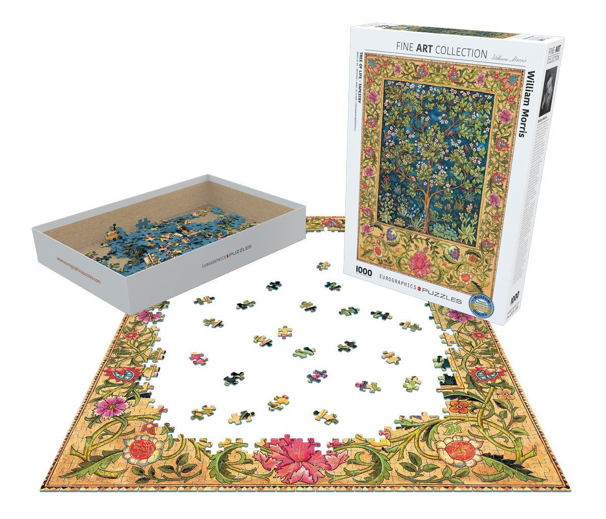Morris, Tree of Life Tapestry 1000 Pc. Puzzle